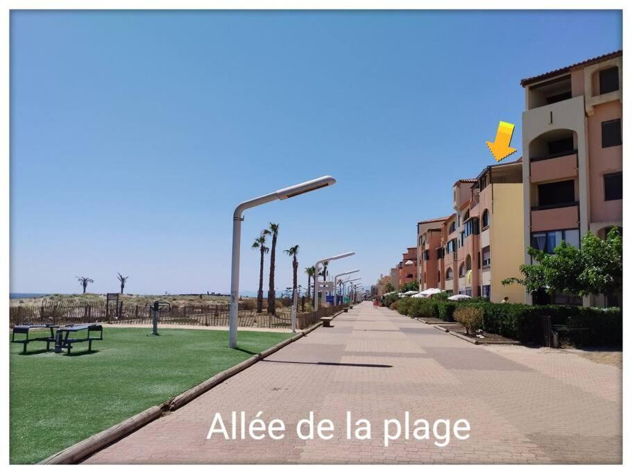 Magnifique Vue Plage Joli Appartement 5 Personnes Secteur Allee Des Arts Le Barcarès Exterior foto