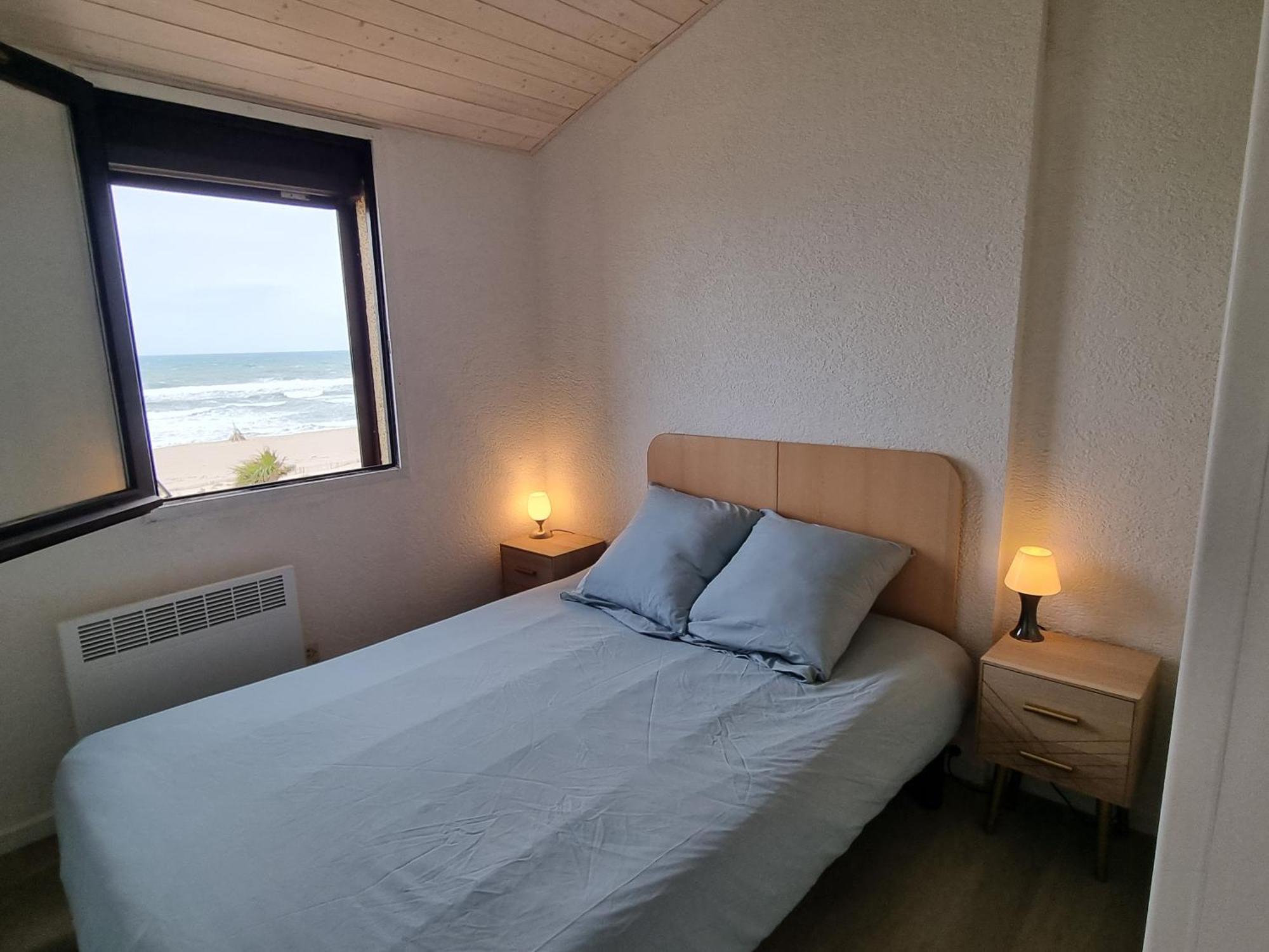 Magnifique Vue Plage Joli Appartement 5 Personnes Secteur Allee Des Arts Le Barcarès Exterior foto