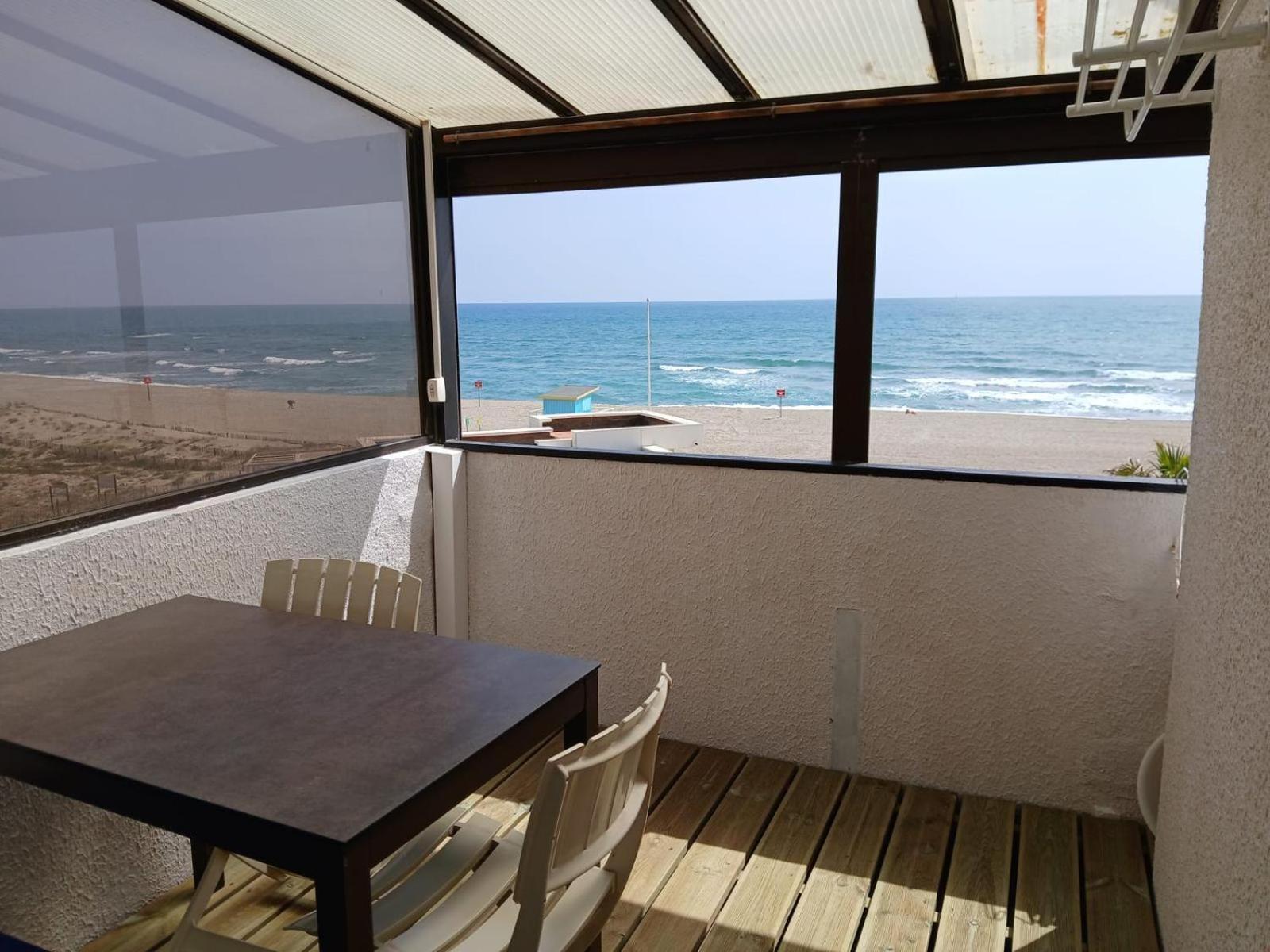 Magnifique Vue Plage Joli Appartement 5 Personnes Secteur Allee Des Arts Le Barcarès Exterior foto